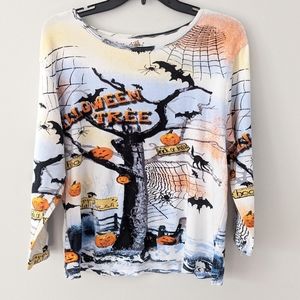 Halloween Long Sleeve Cotton Top